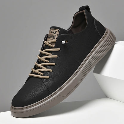 Genuine Leather Men's Shoes Fashion Outdoor Skateboard Sneakers High Quality Casual shoes for Men Sport Shoes Tennis Masculino