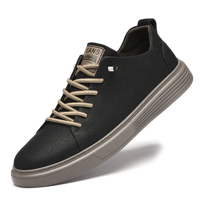 Genuine Leather Men's Shoes Fashion Outdoor Skateboard Sneakers High Quality Casual shoes for Men Sport Shoes Tennis Masculino