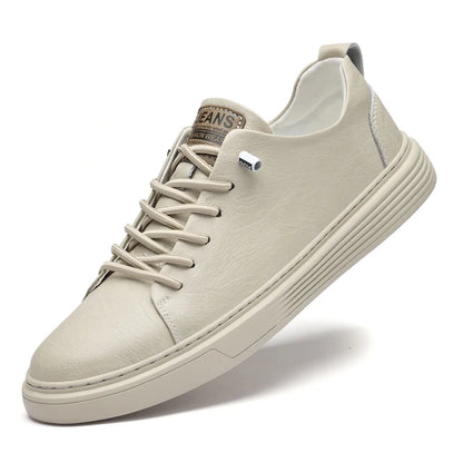 Genuine Leather Men's Shoes Fashion Outdoor Skateboard Sneakers High Quality Casual shoes for Men Sport Shoes Tennis Masculino